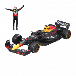 Машинка Bburago Red Bull Racing RB19 1:24 Black - Retromagaz