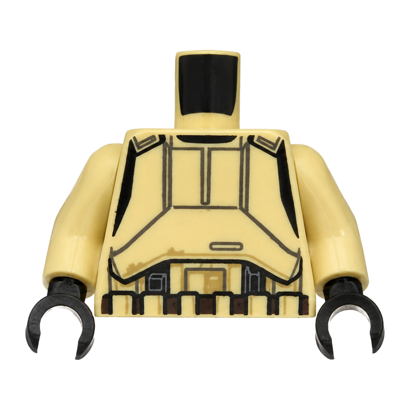 Туловище Lego Империя Scarif Stormtrooper Armor Pattern Star Wars 973pb2640c01 sw0815 6177833 Tan Б/У - Retromagaz