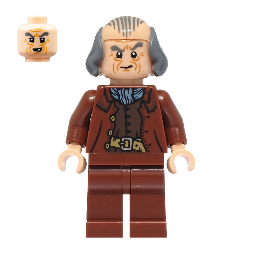 Фігурка Lego Harry Potter Argus Filch Bald on Top Films hp478 Б/У - Retromagaz