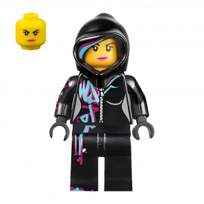 Фігурка Lego The Lego Movie Lucy Wyldstyle Closed Mouth Hood Up Cartoons tlm017 Б/У