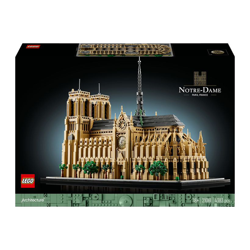 Конструктор Lego Notre-Dame de Paris Architecture 21061 Новий - Retromagaz