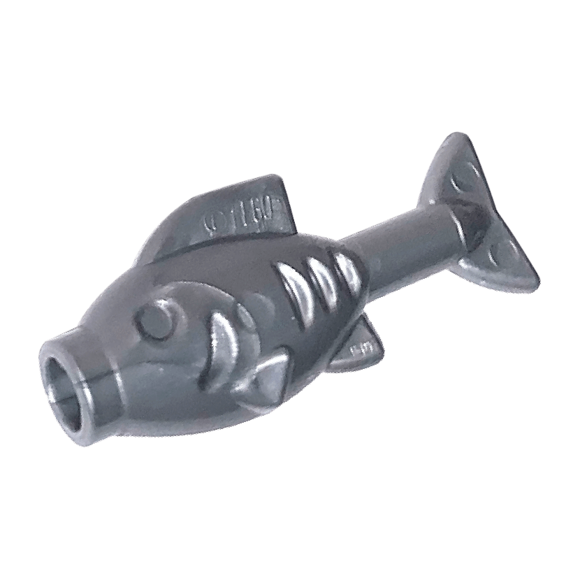 Фігурка 4шт Lego Вода Fish Animals 64648 4611885 Flat Silver Б/У - Retromagaz