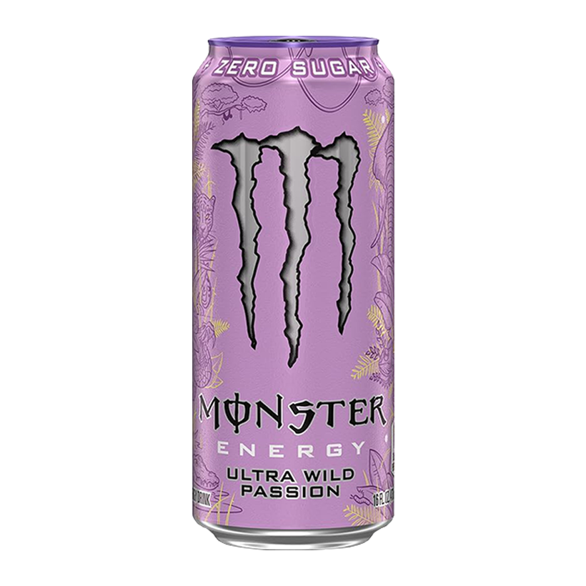 Напиток Энергетический Monster Energy Ultra Wild Passion Zero Sugar 473ml - Retromagaz