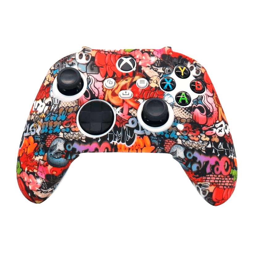 Чохол Силіконовий RMC Xbox Series Graffiti Orange Новий - Retromagaz