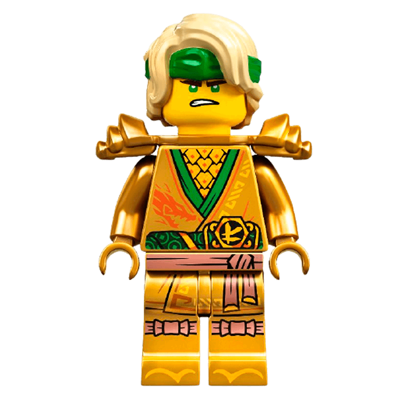 Фігурка Lego Ninja Lloyd Golden Ninjago njo0640 Б/У - Retromagaz
