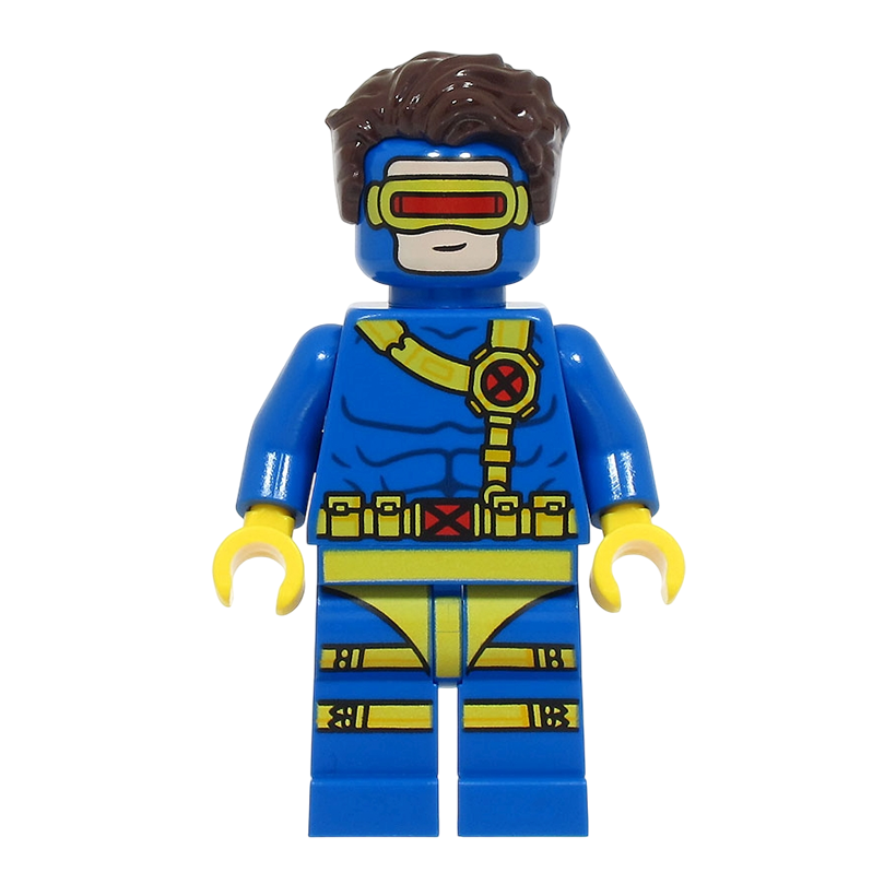 Фігурка Lego Marvel Cyclops Blue Outfit Super Heroes sh0992 Б/У - Retromagaz