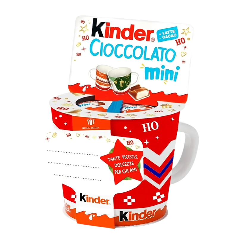 Шоколад Молочний Kinder Chocolate Mini Горнятко 102g - Retromagaz