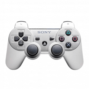 Геймпад Беспроводной Sony PlayStation 3 DualShock 3 Silver Б/У Нормальный - Retromagaz