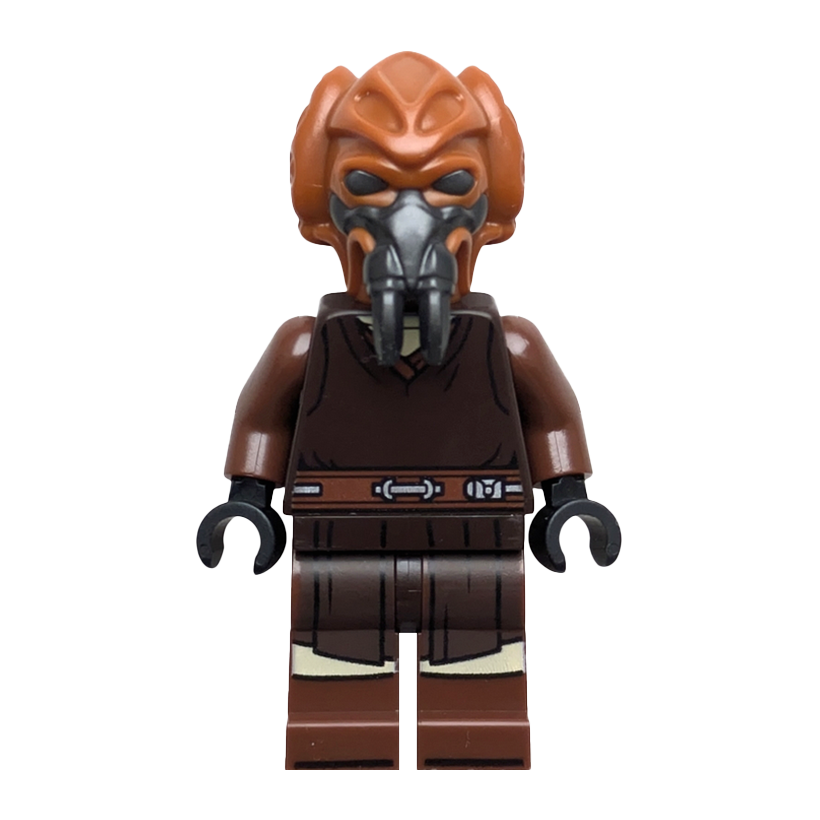 Фігурка Lego Джедай Plo Koon Dark Brown Robe Star Wars sw1414 75400 Б/У - Retromagaz