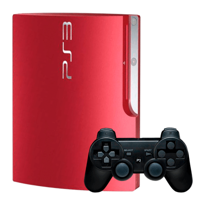 Консоль Sony PlayStation 3 Slim 320GB Scarlet Red Б/У - Retromagaz