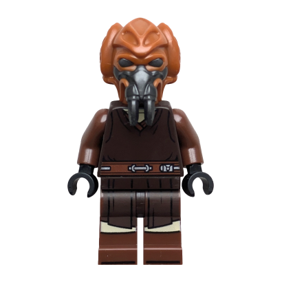 Фигурка Lego Джедай Plo Koon Dark Brown Robe Star Wars sw1414 75400 Новый - Retromagaz
