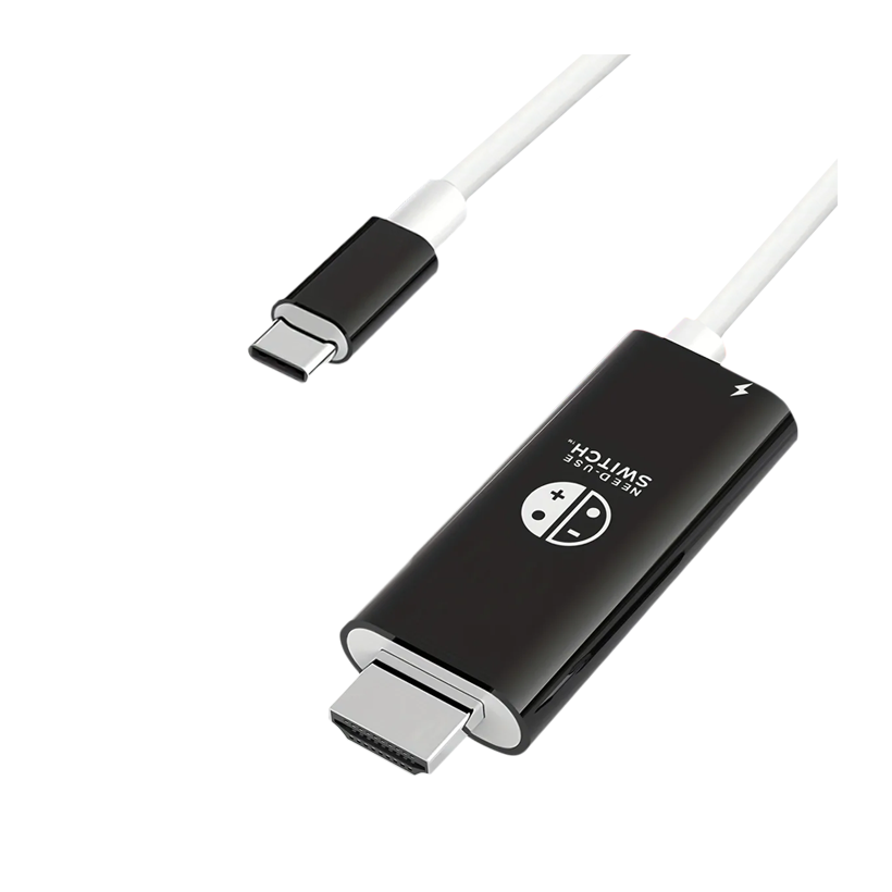 Адаптер Проводной Heystop Switch USB-C Hub to HDMI Black или Blue Новый - Retromagaz