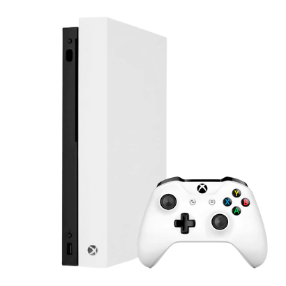 Консоль Microsoft Xbox One X 1TB White Б/У - Retromagaz