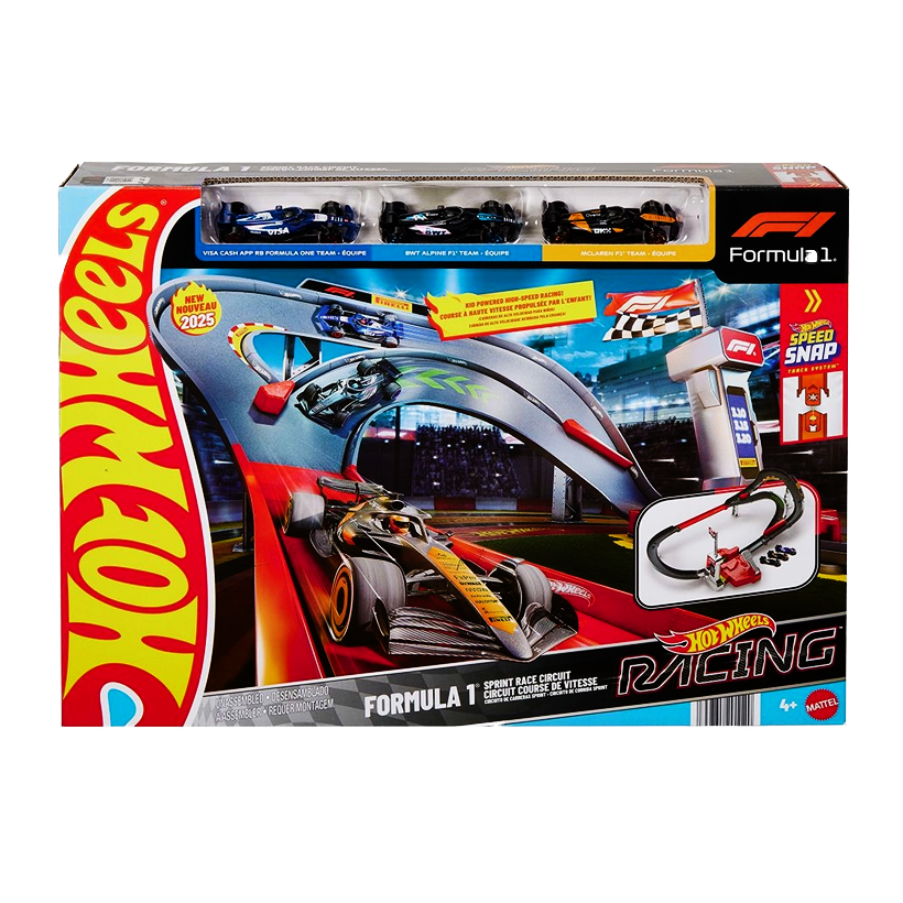 Набор Hot Wheels Траса для перегонів 1:64 JDY15 Orange - Retromagaz