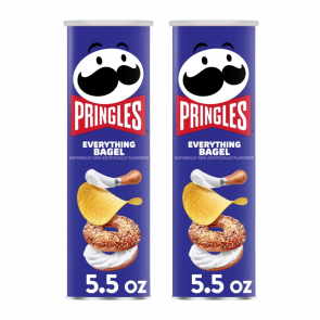 Набор Чипсы 2шт Pringles USA Everything Bagel 158g