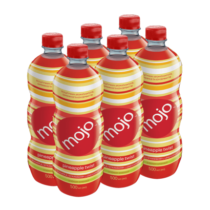 Набір Напій 6шт Mojo Pineapple Twist 500ml - Retromagaz