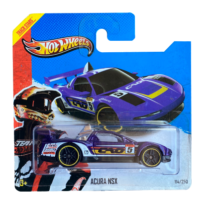 Машинка Базовая Hot Wheels Acura NSX Thrill Racers 1:64 X1936 Purple - Retromagaz