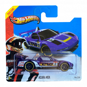 Машинка Базовая Hot Wheels Acura NSX Thrill Racers 1:64 X1936 Purple