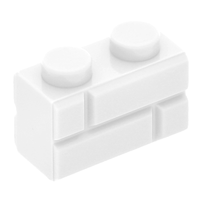 Кубик RMC Модифицированная 1 x 2 White 120шт Новый - Retromagaz