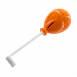 Інше Lego Thin Bar with Handle with Orange Balloon 35703c02 6224190 White Б/У - Retromagaz