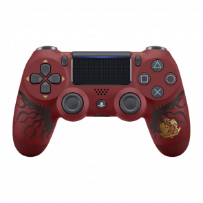 Геймпад Бездротовий Sony PlayStation 4 DualShock 4 Monster Hunter: World Limited Edition Version 2 Red Б/У