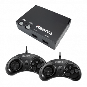 Hamy 4 Black Sega Mega Drive + Dendy + 350 Встроенных Игр Б/У