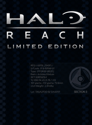 Гра Microsoft Xbox 360 Halo: Reach Limited Edition Англійська Версія Б/У - Retromagaz