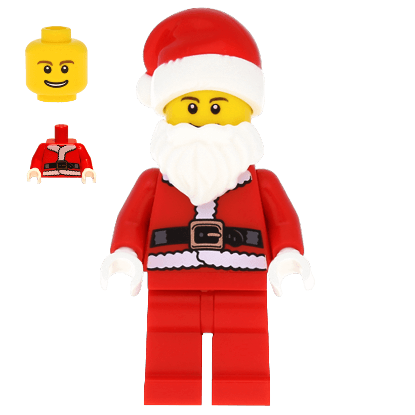 Фігурка Lego People 973pb1243 Santa City hol036 1 Б/У - Retromagaz
