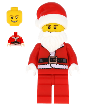 Фигурка Lego People 973pb1243 Santa City hol036 1 Б/У - Retromagaz