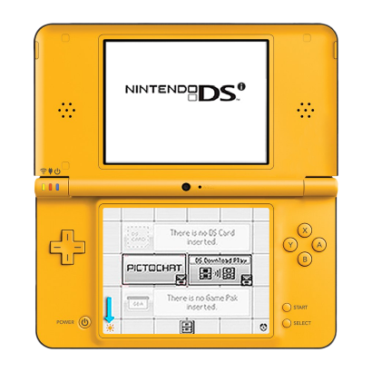Консоль Nintendo DS i XL Модифікована 1GB Yellow + 10 Вбудованих Ігор Б/У - Retromagaz