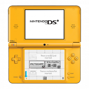 Консоль Nintendo DS i XL Модифікована 1GB Yellow + 10 Вбудованих Ігор Б/У - Retromagaz