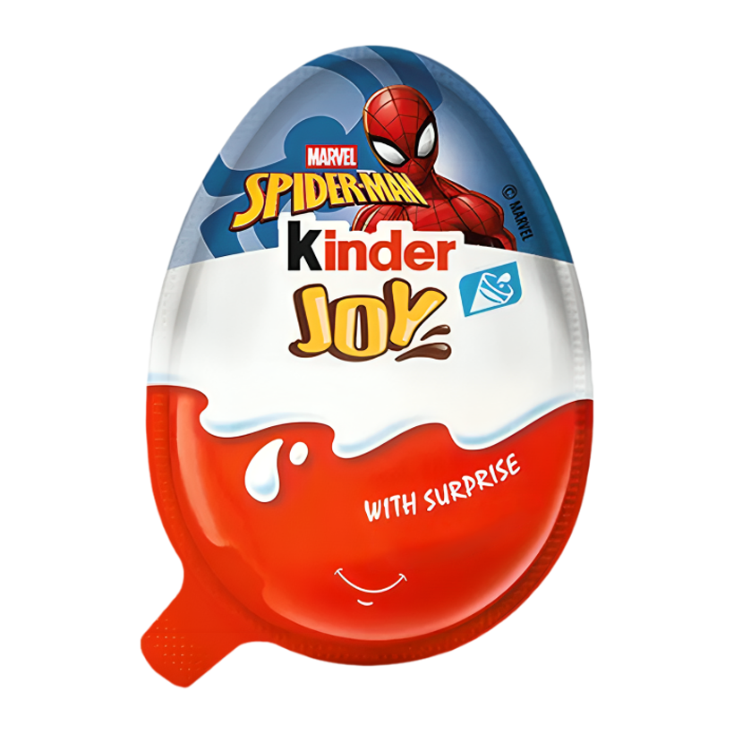 Шоколадное Яйцо Kinder Joy Spider Man 20g - Retromagaz