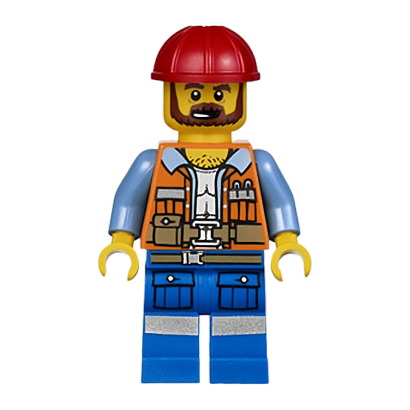 Фигурка Lego The Lego Movie Frank the Foreman Cartoons tlm047 Б/У - Retromagaz