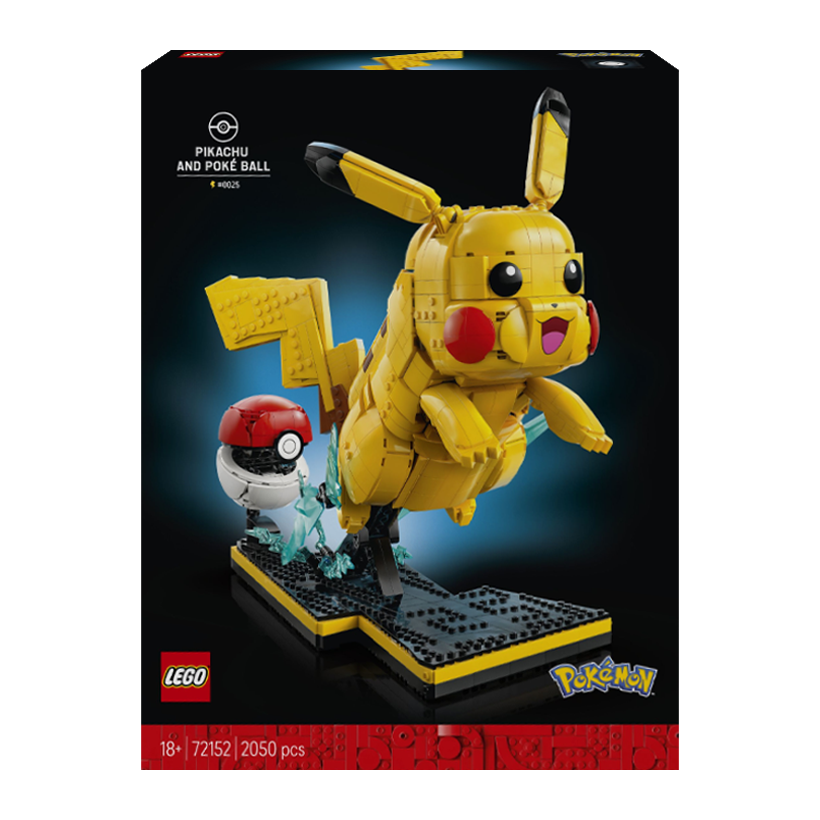 Конструктор Lego Pikachu and Poké Пикачу и Покебол Pokémon 72152 Новый - Retromagaz
