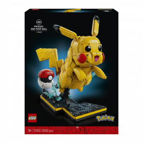 Конструктор Lego Pikachu and Poké Пикачу и Покебол Pokémon 72152 Новый - Retromagaz