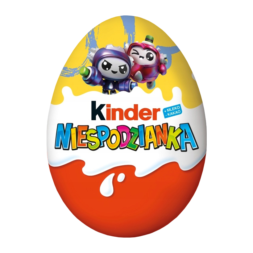 Шоколадне Яйце Kinder Surprise Роботи Colorbots 20g - Retromagaz