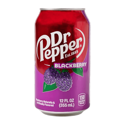 Напиток Dr Pepper Blackberry 355ml - Retromagaz