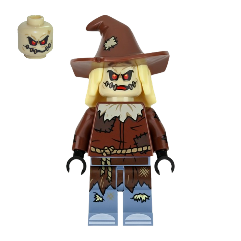 Фигурка Lego DC Scarecrow Reddish Brown Floppy Hat Super Heroes sh0391 Б/У - Retromagaz