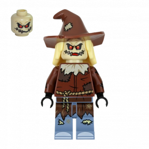 Фігурка Lego DC Scarecrow Reddish Brown Floppy Hat Super Heroes sh0391 Б/У - Retromagaz