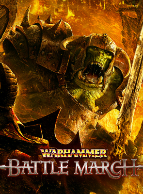 Игра Microsoft Xbox 360 Warhammer: Battle March Английская Версия Б/У