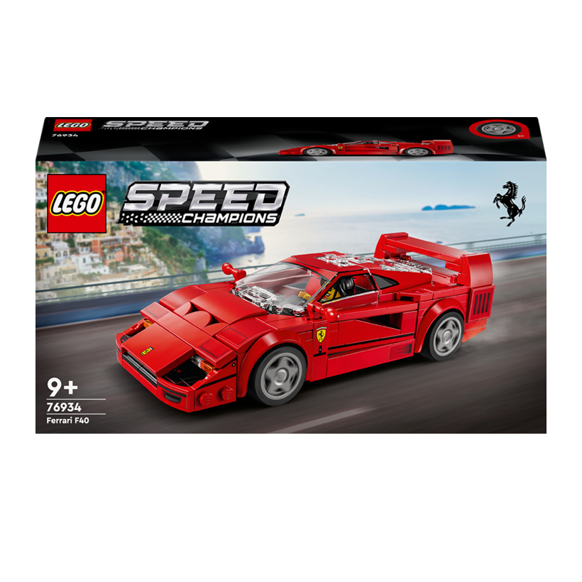 Конструктор Lego Суперкар Ferrari F40 Speed Champions 76934 Новий - Retromagaz