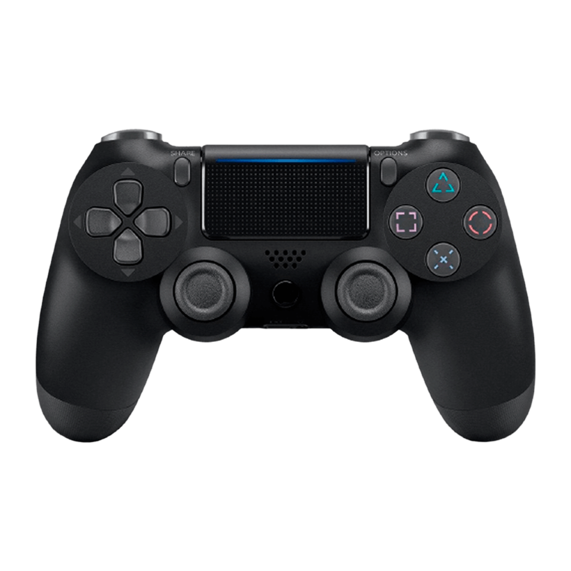 Геймпад Беспроводной RMC PlayStation 4 DoubleShock 4 Black Б/У - Retromagaz