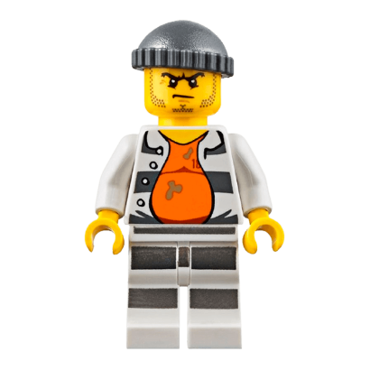 Фигурка Lego 973pb2163 Prisoner 18675 City Police cty0643 Б/У - Retromagaz