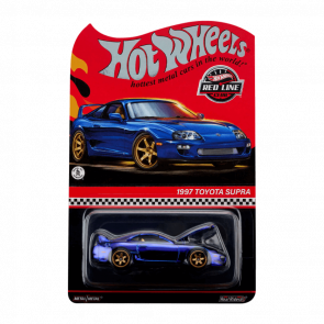 Машинка Premium Hot Wheels 1997 Toyota Supra Red Line Club RLC 1:64 HWF07 Blue