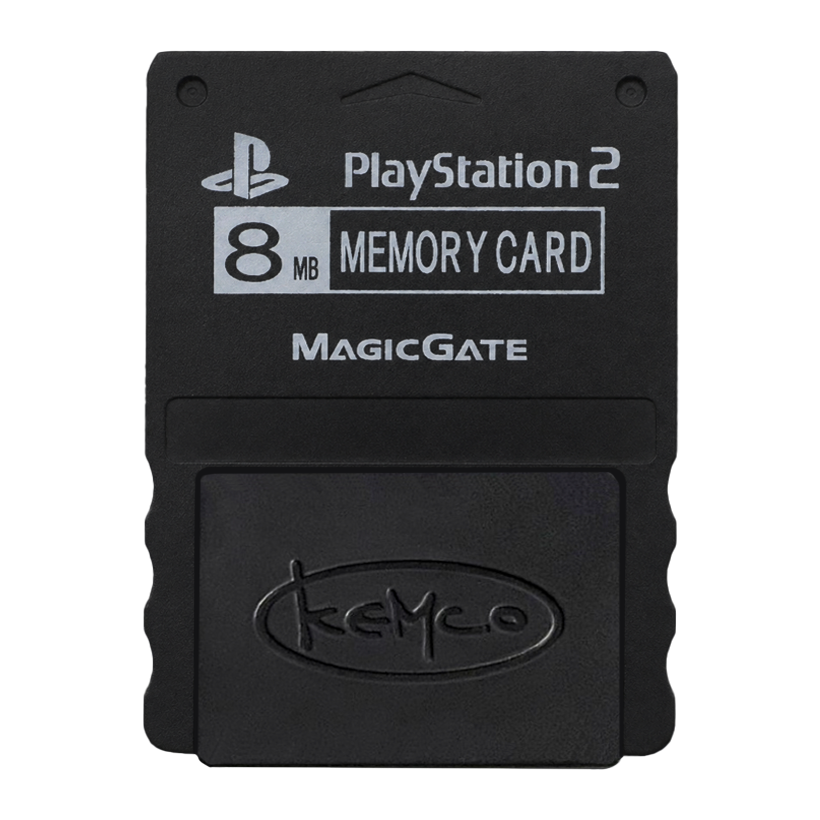 Карта Пам'яті Kemco PlayStation 2 KMC10J MagicGate 8MB Black Б/У - Retromagaz