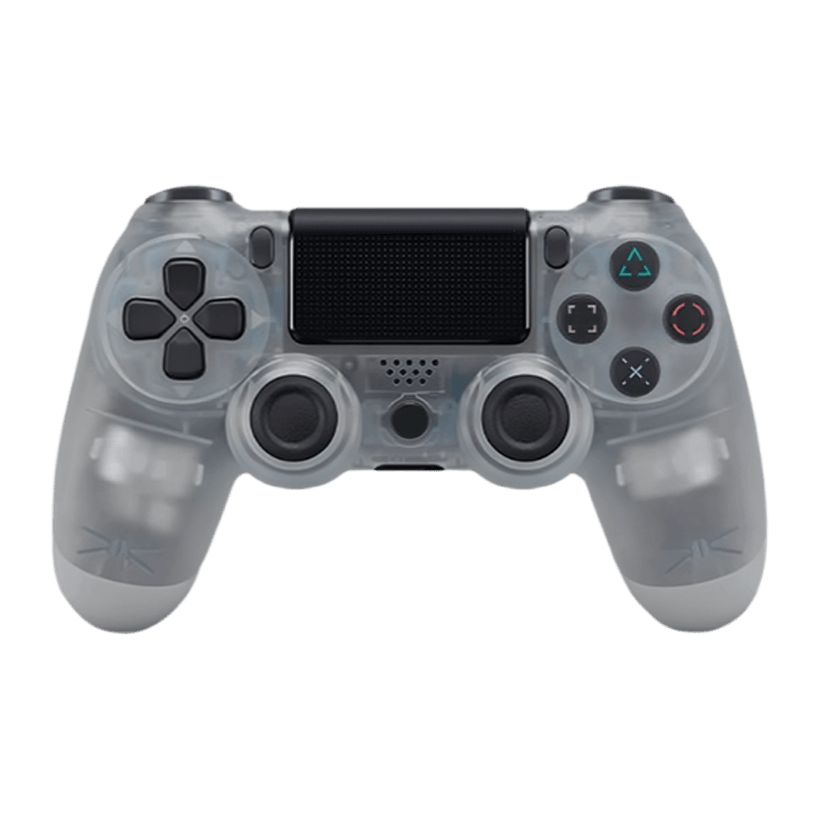 Геймпад Беспроводной RMC PlayStation 4 DoubleShock 4 Trans-Clear Новый - Retromagaz