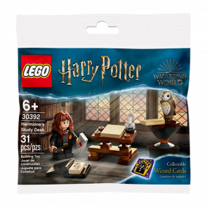 Конструктор Lego Фигурка Hermione's Study Desk Polybag Harry Potter 30392 hp315 Новый - Retromagaz