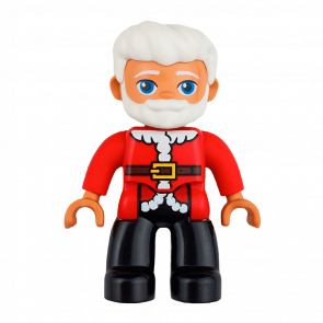 Фігурка Lego Інше Santa Black Legs Red Top Duplo 47394pb228 Б/У - Retromagaz