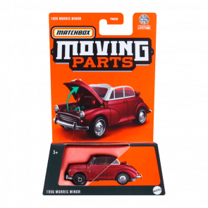 Тематическая Машинка Matchbox 1956 Morris Minor Moving Parts 1:64 FWD28/HVN14 Red - Retromagaz