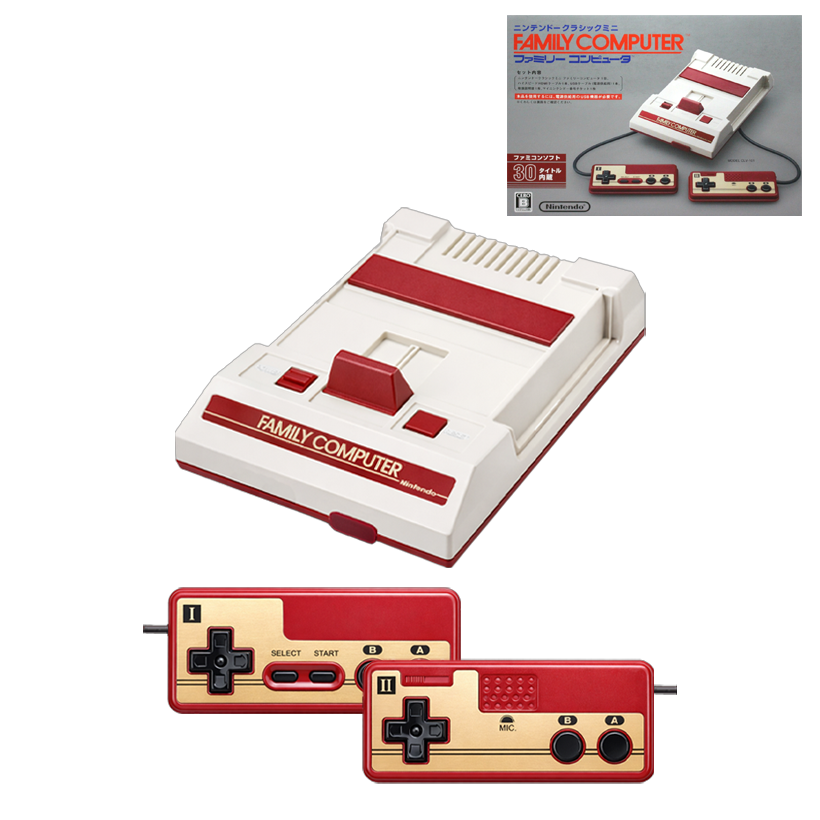 Консоль Nintendo Famicom Dendy Classic Mini Japan White + 30 Встроенных Игр + Коробка Б/У - Retromagaz